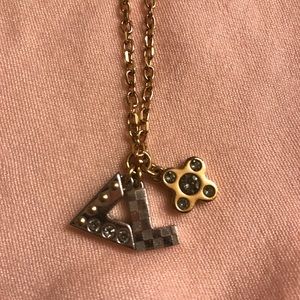 Louis Vitton Necklace with Swarovski Crystals